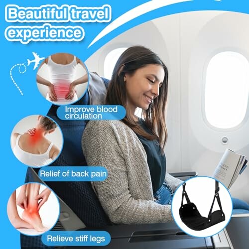 FHZRLP Airplane Foot Rest