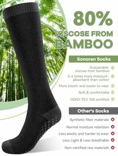 Bamboo Viscose Compression Socks