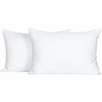 Two white pillows